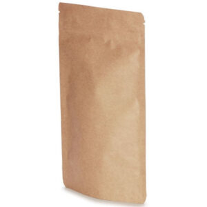 Bolsa zipper kraft 250 gr, 1 ud. (nuevo tamaño)