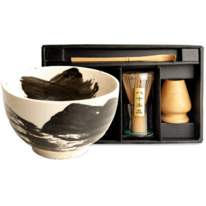 Set shiro, ceramica para matcha 0,50 l.