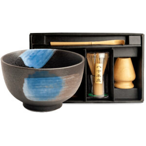 Set kurosuishou, ceramica para matcha 0,50 l.