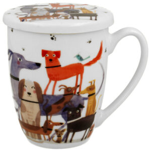 Taza walk, porcelana 0,35 l. filtro y tapa