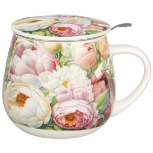 Taza piwone, porcelana 0,40 l. filtro y tapa