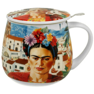 Taza frida red, porcelana 0,40 l. filtro y tapa