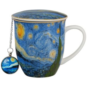 Kit starry, porcelana 0,40 l. tapa + filtro