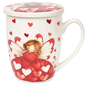 Taza angel, porc. 0,35 l. filtro y tapa