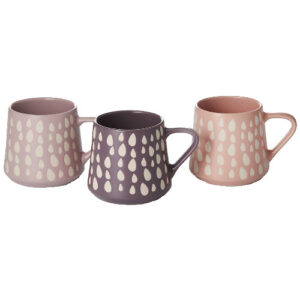 Taza maya, ceramica 0,35 l., 3 modelos