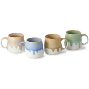 Taza kiano, porcelana 0,40 l., 4 modelos