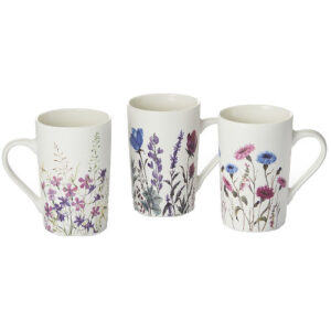 Taza mena, porcelana 0,30 l., 3 modelos