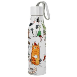 Botella lazy, acero inoxidable 0,50 l.