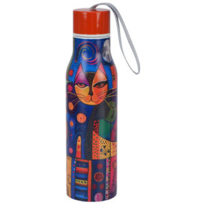 Botella modern-cat, acero inoxidable 0,50 l.