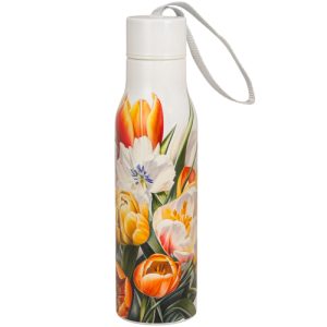 Botella tulips, acero inoxidable 0,50 l.