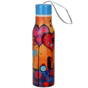 Botella modern-hearts, acero inoxidable 0,50 l.