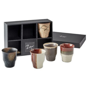 Set yahiko, porcelana 5 vasos 0,25 l.