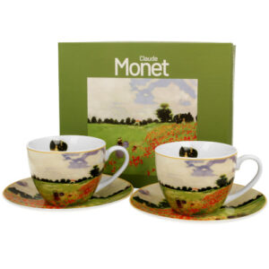Set field, porcelana 2 tazas con plato 0,25 l.