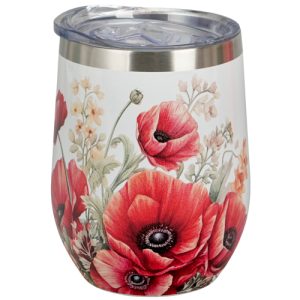 Vaso poppies, acero inoxidable 0,33 l.