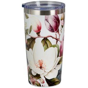 Tumbler magnolia, acero inoxidable 0,60 l.