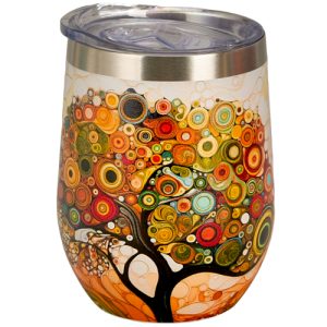 Vaso modern-tree, acero inoxidable 0,33 l.